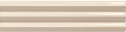 3x12 Upscension  Natural Concrete-Look Glossy Wavy Porcelain Tile Caramel Brown