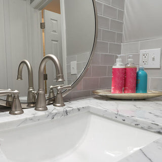 Light Gray - 3x6 Retrospace Remix Natural Solid-Color Glossy Undulated Ceramic Tile