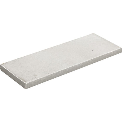 3x8 Rice  Natural Natural-Look Glossy Smooth Porcelain Tile Concrete Gray