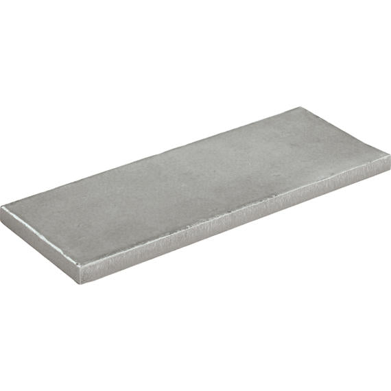 3x8 Rice  Natural Natural-Look Glossy Smooth Porcelain Tile Soft Gray