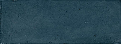 3x8 Rice  Natural Natural-Look Glossy Smooth Porcelain Tile Slate Blue