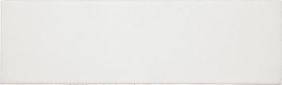 4x12 Stencil  Natural Solid-Color Matte Smooth Porcelain Tile Pure White