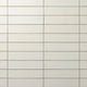 31/2x15 Terramater  Natural Solid-Color Glossy Smooth Porcelain Tile Off White