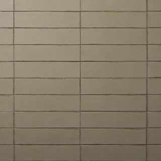 3.5x15 Terramater Natural Solid-Color Glossy Smooth Porcelain Tile