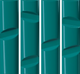 4x16 Idiosync 3D-Geometric Sculpted Solid-Color Glossy Undulated Ceramic Tile