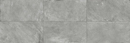 4x8 Solstice  Natural Stone-Look Matte Smooth Porcelain Tile Stone Gray