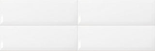 6x18 Annapolis Remix Natural Solid-Color Glossy Beveled Ceramic Tile