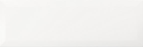 6x18 Annapolis Remix  Natural Solid-Color Matte Beveled Ceramic Tile Matte White