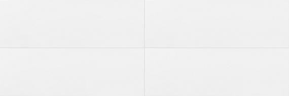 6x18 Annapolis Remix  Natural Solid-Color Glossy Smooth Ceramic Tile Bright White