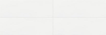 6x18 Annapolis Remix  Natural Solid-Color Matte Smooth Ceramic Tile Matte White