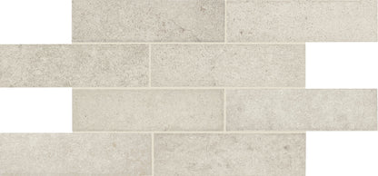 6x24 Historic Limestone Natural Stone-Look Matte Textured Porcelain Tile
