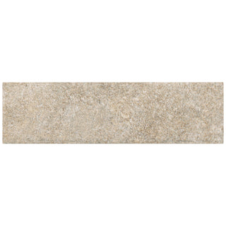 Warm Beige - 6x24 Historic Limestone Natural Stone-Look Matte Textured Porcelain Tile