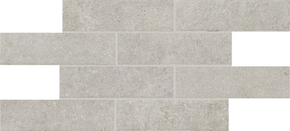 6x24 Historic Limestone Natural Stone-Look Matte Textured Porcelain Tile