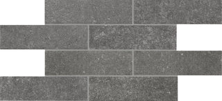 6x24 Historic Limestone Natural Stone-Look Matte Textured Porcelain Tile