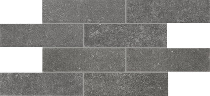 6x24 Historic Limestone Natural Stone-Look Matte Textured Porcelain Tile