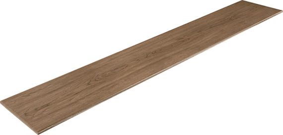 8x48 Platinum  Natural Wood-Look Matte Smooth Porcelain Tile Gray White Oak