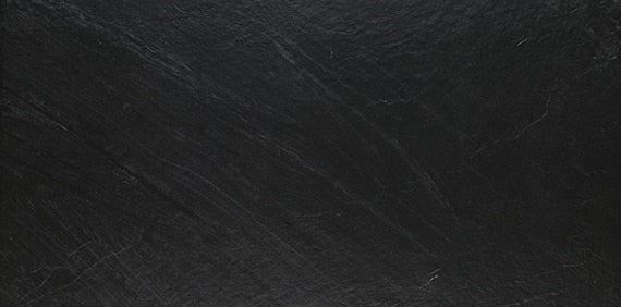 12x24 Delegate  Natural Stone-Look Matte Smooth Porcelain Tile Jet Black