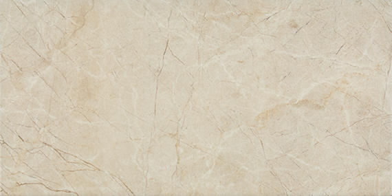 6x18 Platinum  Natural Marble-Look Glossy Smooth Porcelain Tile Almond