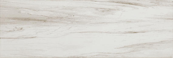 6x18 Platinum  Natural Marble-Look Glossy Smooth Porcelain Tile Soft Cream Gray