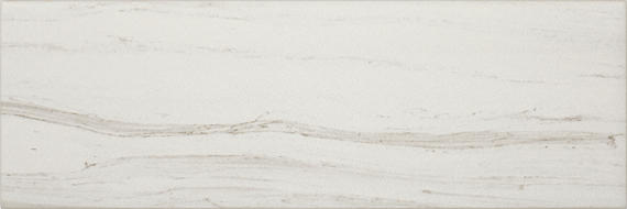 6x18 Platinum  Natural Marble-Look Glossy Smooth Porcelain Tile Soft Cream Gray