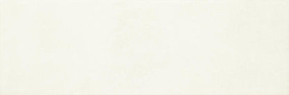 4x12 Studio Haven  Mosaic Stone-Look Glossy Smooth Ceramic Tile Cream White