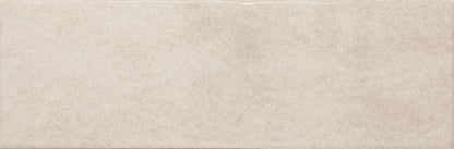 4x12 Studio Haven  Mosaic Stone-Look Glossy Smooth Ceramic Tile Warm Taupe