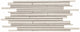 12x30 Delegate Linear Random Pattern Mosaic Stone-Look Matte Smooth Porcelain Tile Warm White