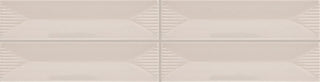 1/2x12 Color Story Pinstripes Jolly Solid-Color Glossy Smooth Ceramic Tile