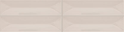 1/2x12 Color Story Pinstripes Jolly Solid-Color Glossy Smooth Ceramic Tile