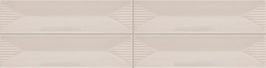 1/2x12 Color Story Pinstripes Jolly Solid-Color Glossy Smooth Ceramic Tile