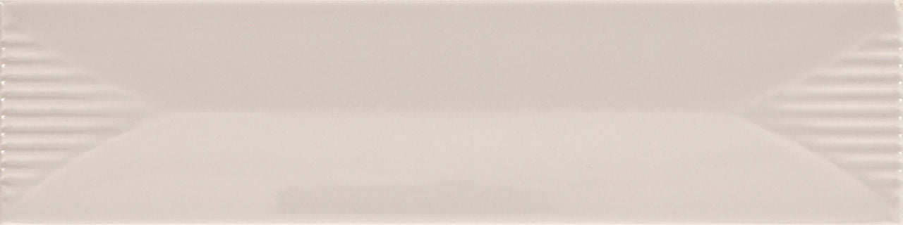1/2x12 Color Story Pinstripes Jolly Solid-Color Glossy Smooth Ceramic Tile