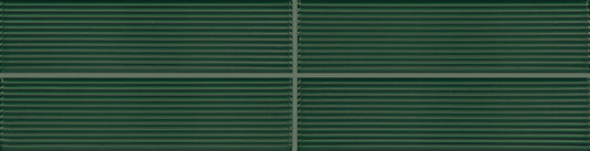 1/2x12 Color Story Pinstripes Jolly Solid-Color Glossy 3D-Geometric Ribbed Ceramic Tile