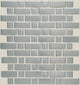 12x12 Metallica Basketweave  Mosaic Metallic-Look Satin Smooth Metal Tile Silver Gray