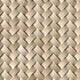 12x12 Crema Mosaic Natural-Look Polished 3D Geometric Herringbone Marble Tile Soft Beige