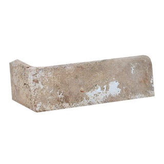 2.25x10.75 Doverton Natural-Look Matte Rough Faux Brick Corner Tile