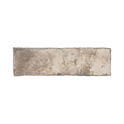 2.25x7.5 Doverton Natural-Look Matte Rough Faux Brick Tile Brown Beige