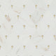 12x12 Citadel Petal Floral Trident Mosaic Marble-Look Matte Smooth Glass Tile Beige Gold