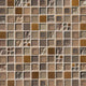 12x12 Manhattan Mosaic Metallic-Look Metallic Textured Glass Tile Brown Bronze