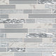 12x12 Whistler Mosaic Metallic-Look Metallic Textured Porcelain Tile Beige Silver