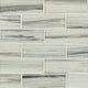 2x6 Malta Patterned Natural-Look Matte Smooth Glass Tile Beige Green