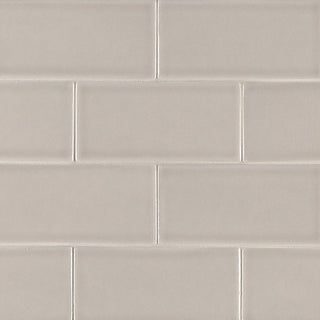 3x6 Portico Solid-Color Glossy Smooth Ceramic Tile