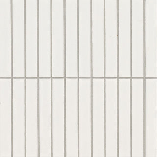 1x6 Domino Patterned Solid-Color Matte Smooth Porcelain Tile