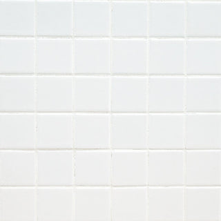 2x2 Domino Mosaic Solid-Color Matte Smooth Porcelain Tile