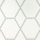 1'' Domino Hexagon Mosaic Solid-Color Matte Smooth Porcelain Tile White Gray