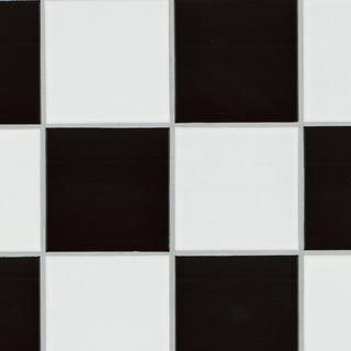 4x4 Domino Solid-Color Matte Smooth Porcelain Tile
