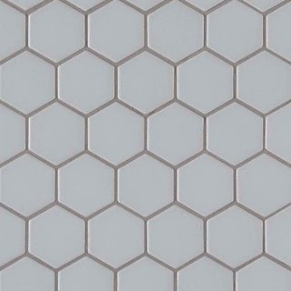 12x12 Glaze Hexagon Mosaic Solid-Color Matte Smooth Porcelain Tile
