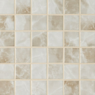 2x2 Terra Mosaic Marble-Look Matte Smooth Porcelain Tile