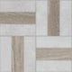 12x12 Winslow Mosaic Natural-Look Polished Smooth Marble Tile Beige Gray