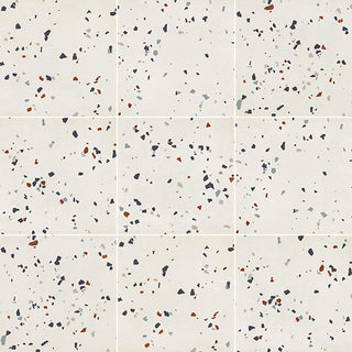 12x12 Color Story Floor Speckled Patterned Terrazzo-Look Matte Smooth Porcelain Tile