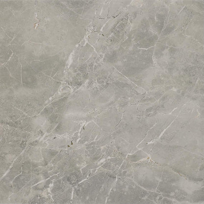 12x12 Platinum  Natural Marble-Look Matte Smooth Porcelain Tile Dove Gray